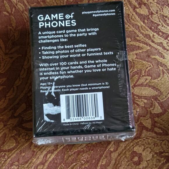 Games of phones card game. New, sealed. UPC 852468006380 - Picture 4 of 10